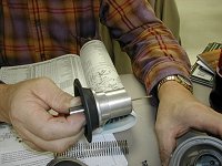 bing carb piston-diaphragm assembly