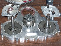 Jabiru 3300 timing and distributor assembly
