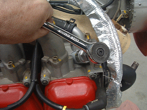 Desserrage bougie Rotax