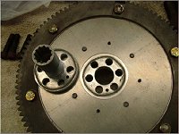 Back of the flywheel