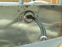 Grommet shield